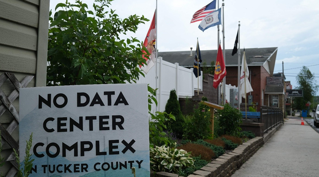NO DATA CENTER COMPLEX IN TUCKER COUNTY