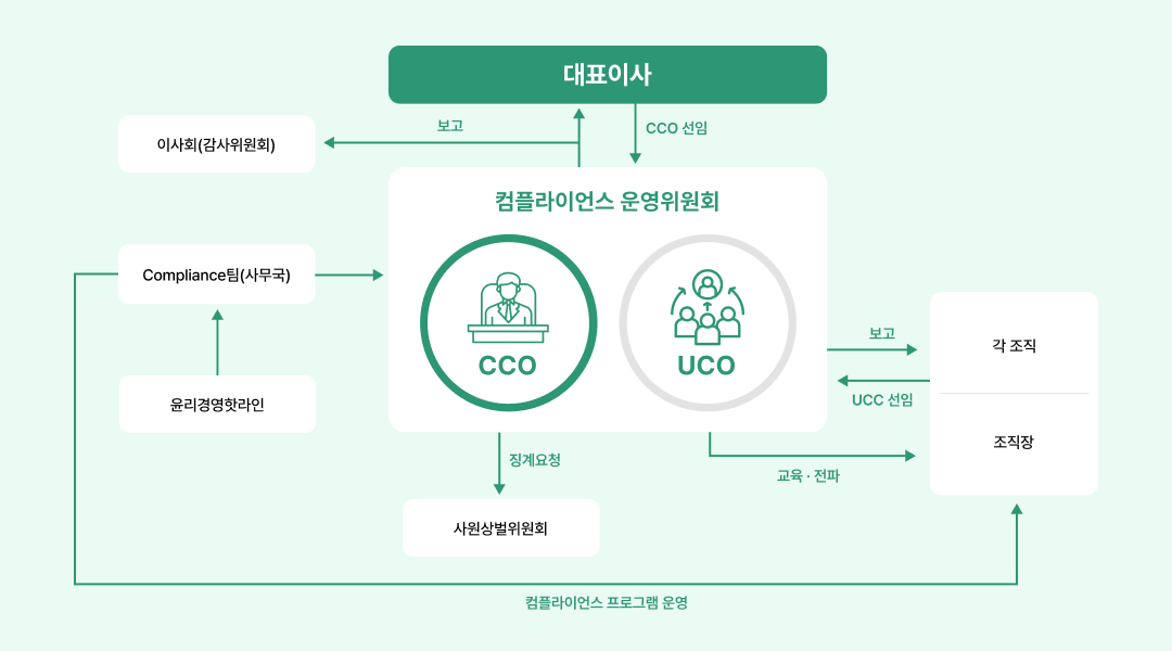 컴플라이언스 체계 정비