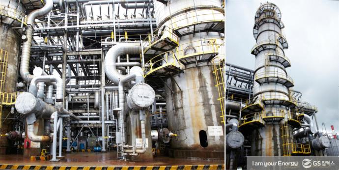 사진으로 보는 쉬운 에너지이야기 – 나프타편 (중요한 기초 원료가 되다) 4 사진으로 보는 쉬운 에너지이야기 – 나프타편 (중요한 기초 원료가 되다) | story of oil with photo 5 gs칼텍스 납사 상압증류탑