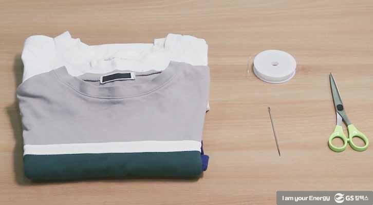 쭈글쭈글! 목 늘어난 티 복구하는 법 1 쭈글쭈글! 목 늘어난 티 복구하는 법 | campaign life energy t shirt neck repair 180608 2 2