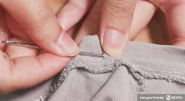 쭈글쭈글! 목 늘어난 티 복구하는 법 3 쭈글쭈글! 목 늘어난 티 복구하는 법 | campaign life energy t shirt neck repair 180608 4 1