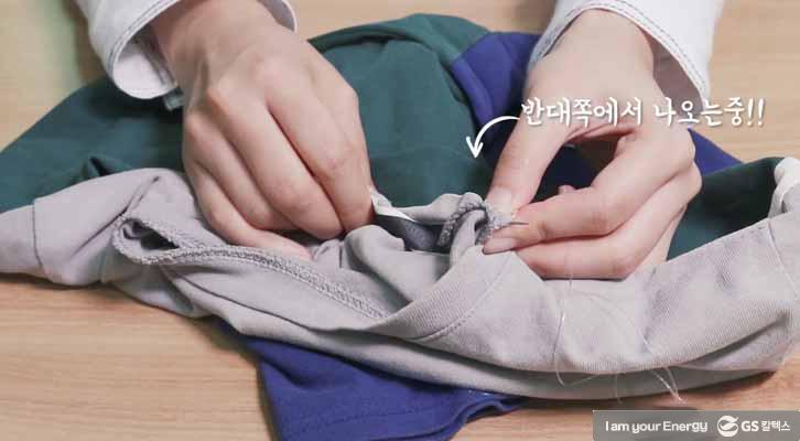 쭈글쭈글! 목 늘어난 티 복구하는 법 4 쭈글쭈글! 목 늘어난 티 복구하는 법 | campaign life energy t shirt neck repair 180608 5 1