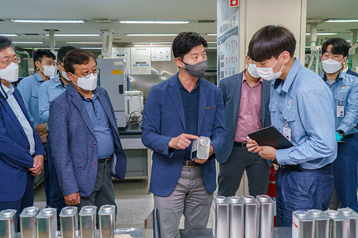 GS칼텍스 2021년 7월 뉴스브리핑 2 허세홍 사장, 윤활유사업본부 및 인천물류센터 방문