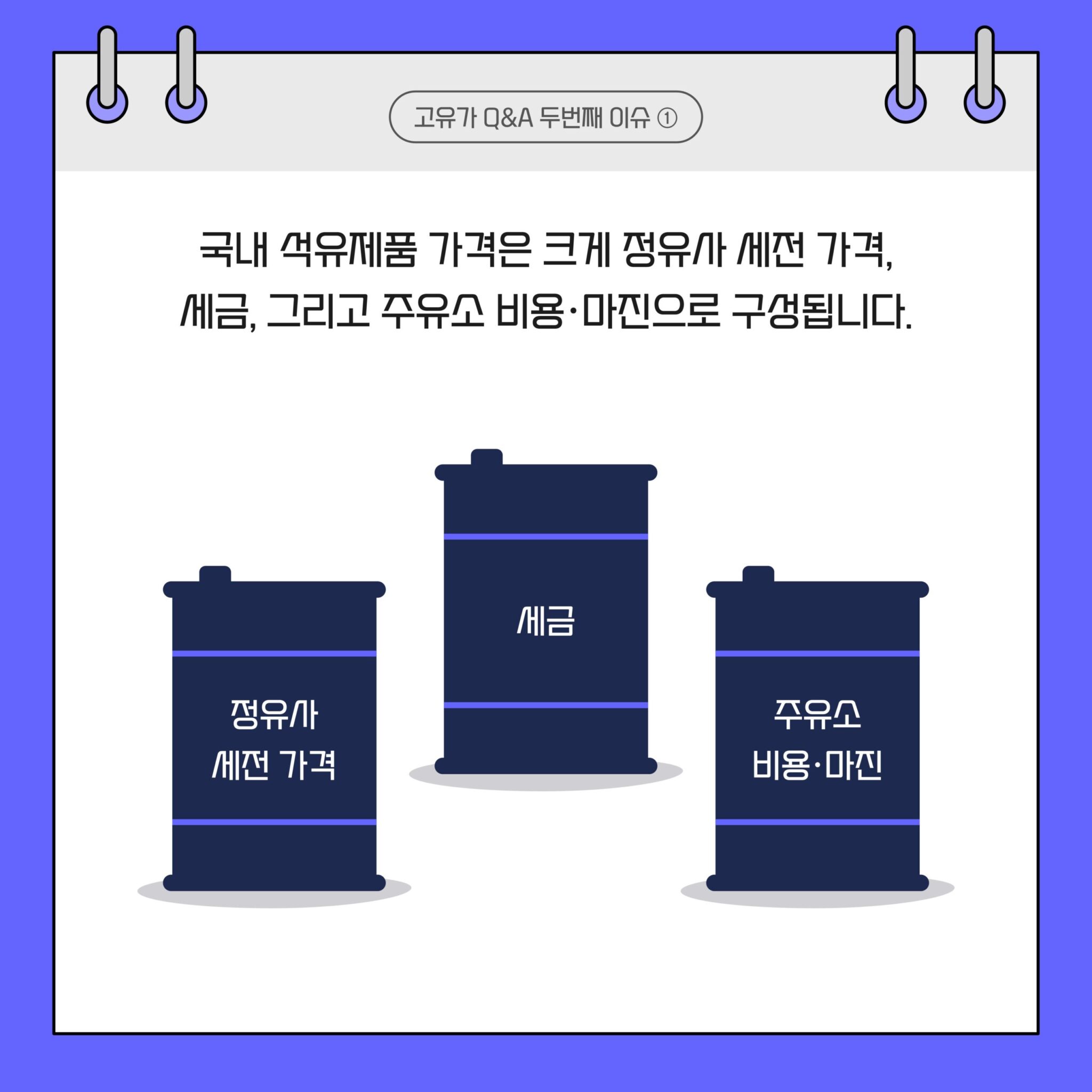 고유가 Q&A 시리즈 1. 석유제품 가격 구조 및 적정성 8 20220822_GSC_고유가 카드뉴스 Q2_대지 2