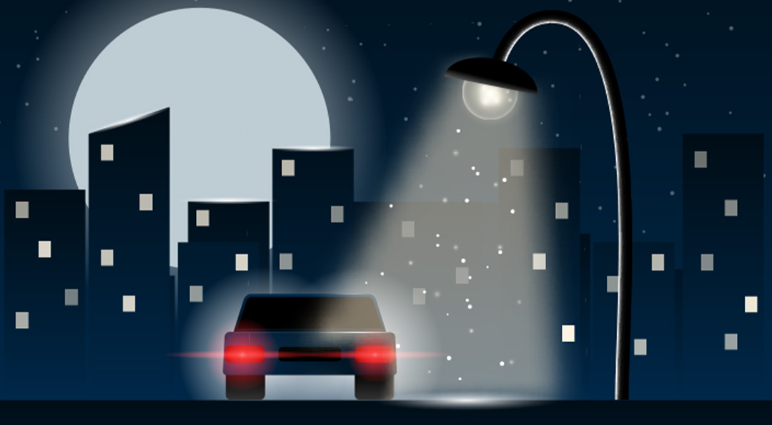 어두운 밤길, 가로등 필요 없는 자체 발광 도로가 있다?! 1 어두운 밤길, 가로등 필요 없는 자체 발광 도로가 있다?!