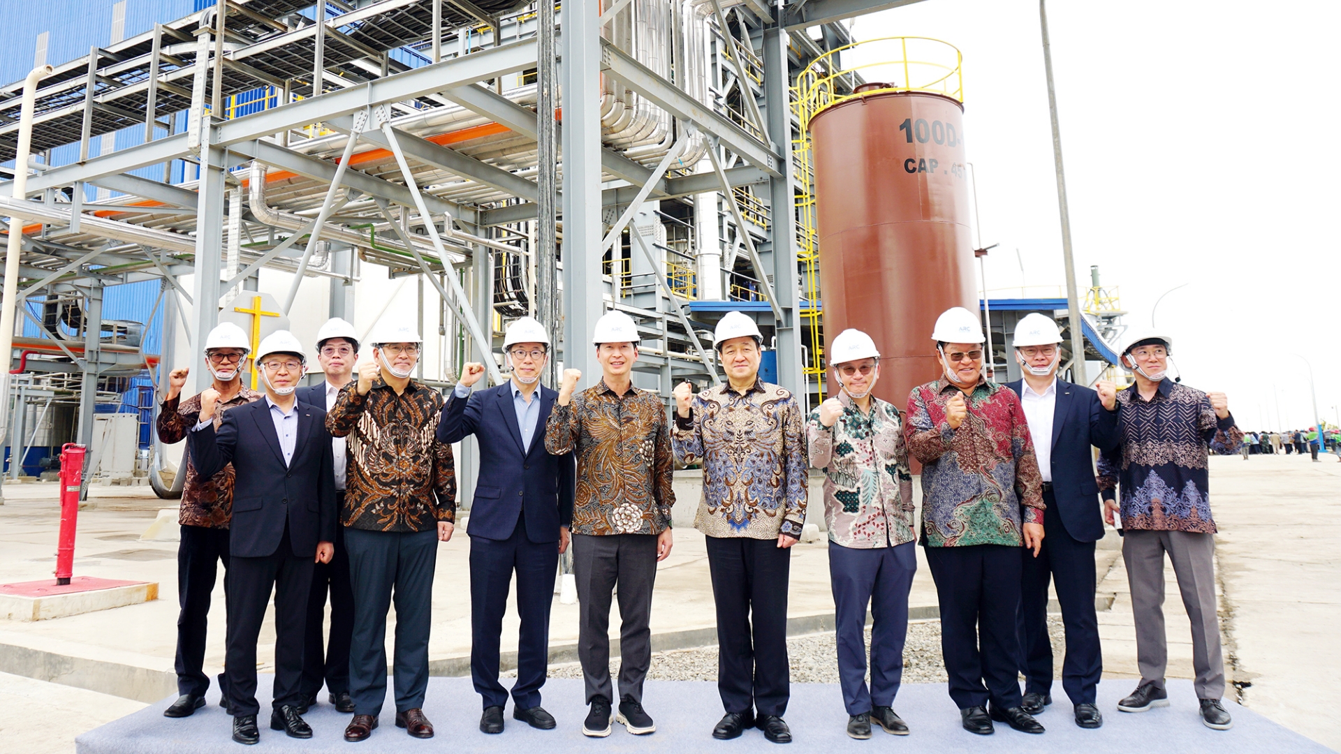 GS칼텍스-포스코인터내셔널, 인도네시아에서 바이오원료 생산한다 | ARC Corporation Palm Oil Refining Facility Completion Ceremony