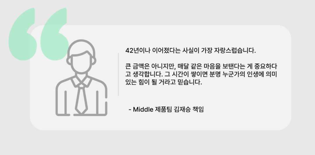 한 사람의 미래를 키우는 GS칼텍스 장학회 1 한 사람의 미래를 키우는 GS칼텍스 장학회 | 인용문 resize