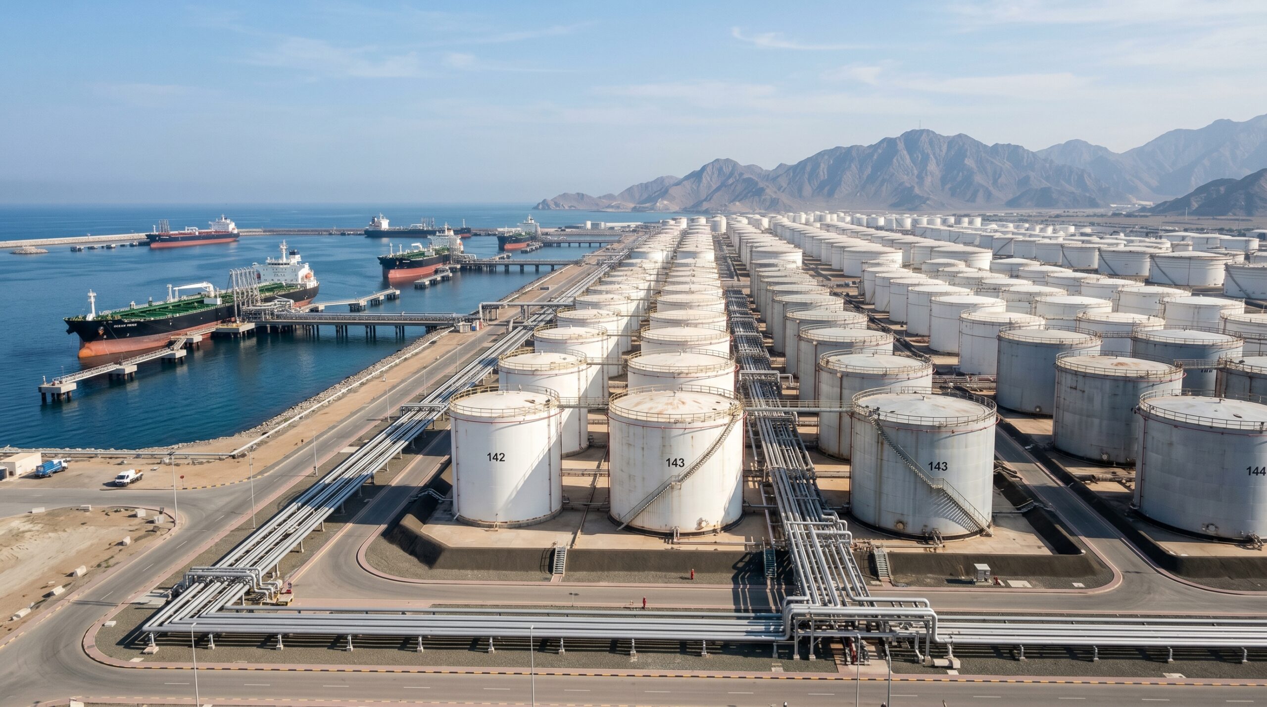 UAE의 OPEC 탈퇴, 글로벌 원유 시장의 질서는 어떻게 달라질까 3 대형 유조선과 저장탱크