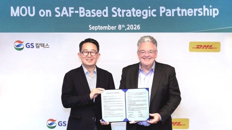 GS칼텍스, DHL 익스프레스에 SAF 공급하며 바이오 연료 사업 확대한다